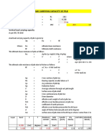 Calculation of Load Carrying Capacity of Pile