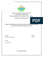 Projecto de Dimensionamento de Rega Por Gotejamento No Campo Da Estação de Bombagem Umbapi Na RBL, Ep