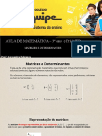 Matrizs e Determinantes