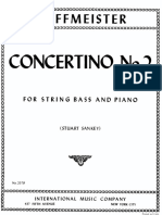 Hoffmeister, F.A. - Concertino N. 2 PDF