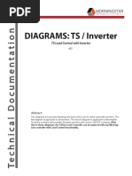 Diagrama Ligação Controlador de Carga C/ Função LOAD em Inversor