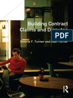 Building Contract Claims and Disputes