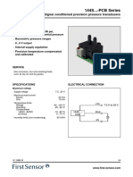 144S... - PCB Series: Signal Conditioned Precision Pressure Transducers