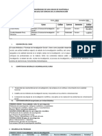 Programa MÇtodos y Tçcnicas de Investigaci N Social I 2018