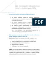 Tercera Examen de Comercialización Minerales y Metales