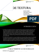 Perfil de Textura