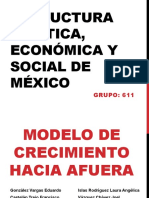 Estructura Política, Económica y Social de México