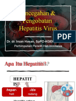 Pencegahan & Pengobatan Hepatitis Virus: Dr. Dr. Irsan Hasan, Sppd-Kgeh, Finasim