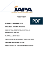 Yanna Paulino - Tarea 4