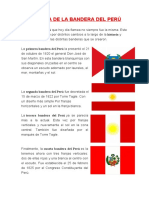 Historia de La Bandera Del Peru