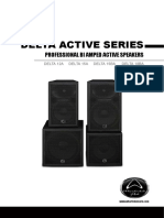 Delta Active Series: Professional Bi Amped Active Speakers