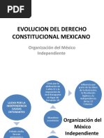 Evolucion Del Derecho Constitucional Mexicano