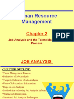 CH 02 Job Analysis and The Talent Management Process