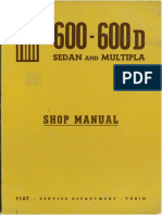 Fiat 600-Multipla Shop Manual