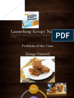 Launching Krispy Natural: Cracking The Product Management Code