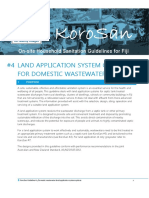 #4 Land Application System Options For Domestic Wastewaters