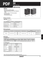 G8V-RH: High Current Micro 280 Terminal Layout