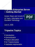 Tripwire Enterprise Server - Getting Started