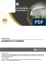 Aggregate Planning Canvas