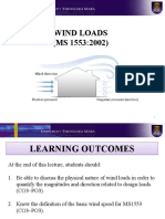 Week 7 & 8 Wind Loads