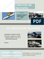 Accidentes de Transitó.