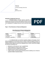 Unit Six: Managing A Multigrade Classroom