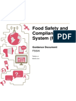 Food Safety and Compliance System (Foscos) : Guidance Document