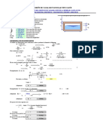 Diseno Hidraulico y Estructural de Un Canal Tipo Cajon