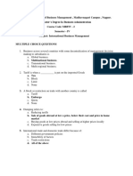 Ibe MCQ PDF