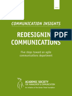 Communication Insights: Redesigning Communications