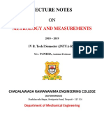 Metrology and Measurements