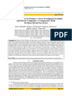 Glass Ceiling Effect On Women's Career Development in Public and Private Companies: A Comparative Study in Oman Oil and Gas Sector