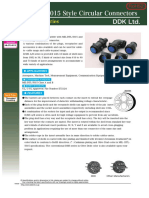 MIL-DTL-5015 Style Circular Connectors: D/MS A/B Series