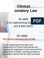 Week 3 RA 4688 - Clinical-Laboratory-Law