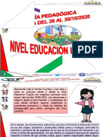 Guia Pedagogica Educacion Inicial Semana Del 26 Al 30-10-2020