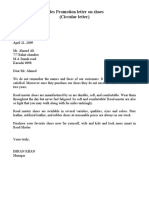 Sales Letter Template