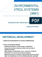 ENVIRONMENTAL CONTROL SYSTEMS (3681) Lecture 1