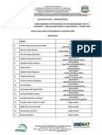 Resultado FINAL Por Ordem de Classificacao