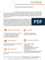 Curso Fundamentos de ISO27001