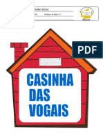 Casinha Das Vogais