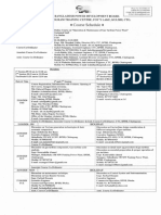 Schedule - Operation & Maintenance of Gas Turbine Power Plant-22-10-20 To 31-10-20