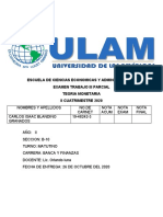 Examen de Teoría Monetaria