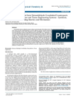 Chitosan Hydrogels and Their Glutaraldehydecrosslinked Counterpartsas Potential Drug Release and Tissue Engineering Systems Synth 2161 0398 1000256