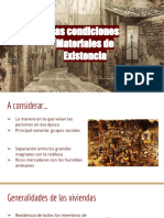 Las Condiciones Materiales de Existencia