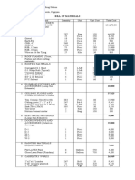 Bill of Materials