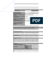 Proyecto Formativo Técnico Asistencia Administrativa