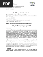 Plan Pedagogico Institucional 2020 2021