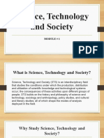 Science, Technology and Society Module #1