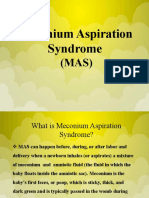 Meconium Aspiration Syndrome