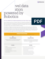 Next-Level Data Automation Powered by Robotics